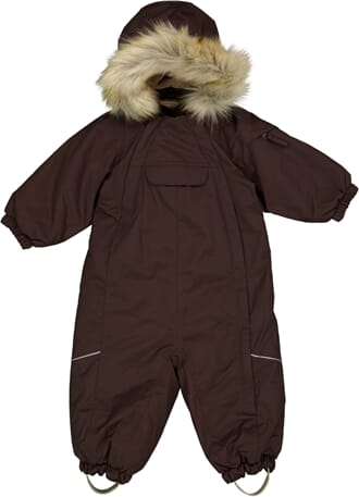 Snowsuit Nickie Tech espresso - Wheat