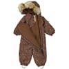 Snowsuit Nickie Tech cone and flowers - Wheat