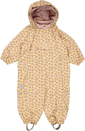 Outdoor suit Olly Tech powder flowers - Wheat