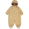 Outdoor suit Olly Tech moonstone flowers - Wheat