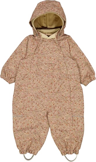 Outdoor suit Olly Tech barely beige flowers - Wheat