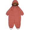 Outdoor suit Olly Tech dark terracotta - Wheat