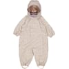 Outdoor suit Olly Tech highrise flowers - Wheat