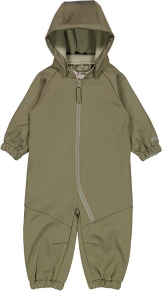 Softshell Suit Clay forest melange - Wheat