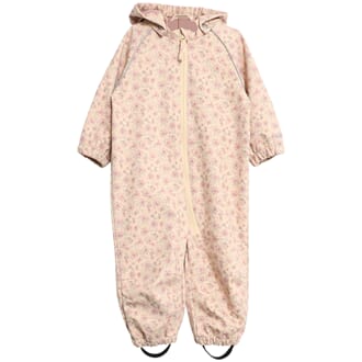 Softshell Suit soft beige flowers - Wheat