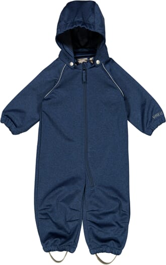 Softshell Suit blue melange - Wheat