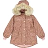 Jacket Mathilde Tech wood rose flowers (baby) - Wheat