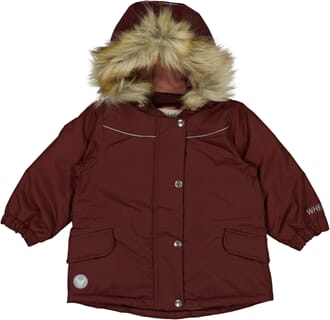 Jacket Mathilde Tech maroon (baby) - Wheat