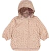 Jacket Oda Tech (baby) rose flowers - Wheat