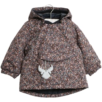 Jacket Sascha Tech dot flowers - Wheat