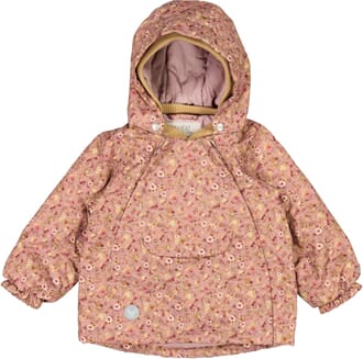 Jacket Sascha Tech snow flowers - Wheat