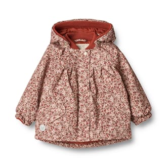 Jacket Mimmi rose dust flowers - Wheat
