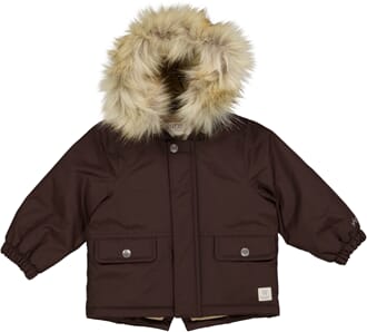 Jacket Lasse Tech espresso - Wheat