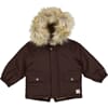 Jacket Lasse Tech espresso - Wheat