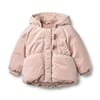 Puffer Jacket Olga rose powder - Wheat