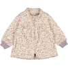 Thermo Jacket Thilde clam flower field - Wheat