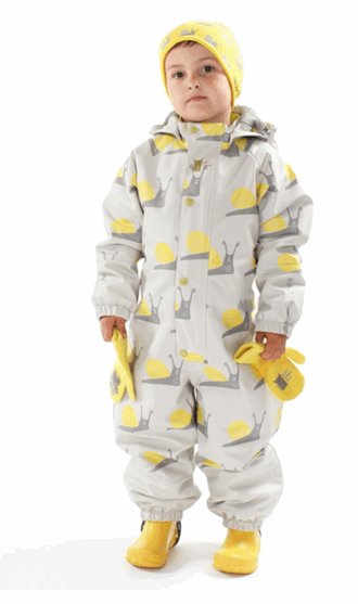 Garden winter rain suit chalk - Kattnakken