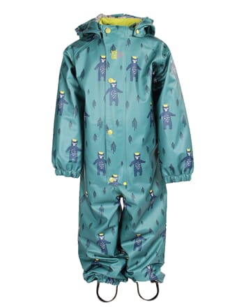 Vinterregndress dansende bjørn malaga blue - Kattnakken