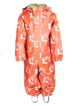 Vinterregndress rev orange love - Kattnakken