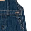 Organic Baby Overalls Dark Indigo Blue Washed 4 2