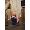 Organic Baby Overalls Dark Indigo Blue Washed 4
