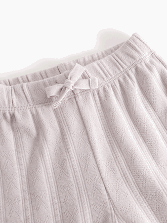 Pitti modal pointelle violet dust - MarMar