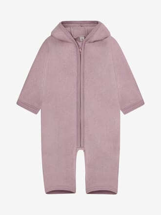 Pram Suit Wool Fleece woodrose - Huttelihut