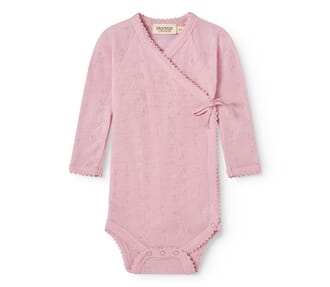 Belita wool pointelle soft berry - MarMar