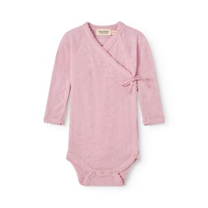 Belita wool pointelle soft berry - MarMar