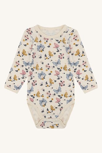 Bo ullbody Butterfly off white - Hust & Claire