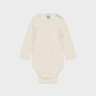 Baby Pointelle Body ecru - Fub