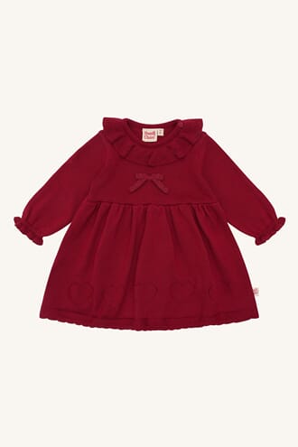 Klara xmas Dress teaberry - Hust & Claire