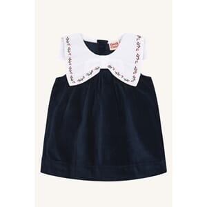Katinka collar Babydress more navy - Hust & Claire