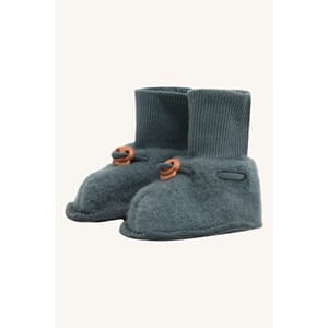 Felice sokker ullfleece balsam green - Hust & Claire