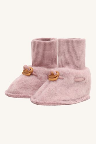 Felice sokker ullfleece heather - Hust & Claire