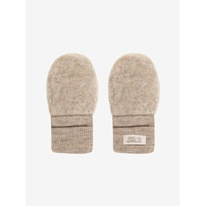 Mittens Wool Fleece savannah mel - Huttelihut