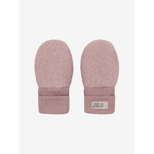 Mittens Wool Fleece woodrose - Huttelihut