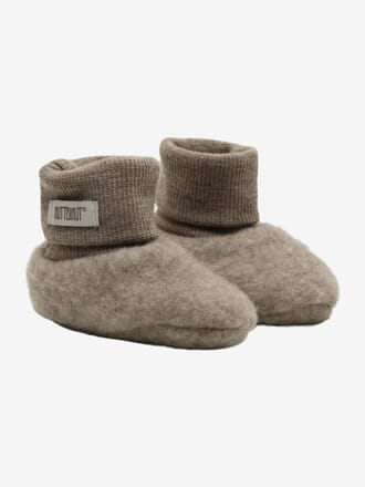 Footies Wool Fleece savannah mel - Huttelihut