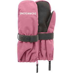 Biggles Zip Mittens heather pink - Didriksons