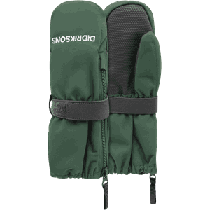 Biggles Zip Mittens dark moss - Didriksons