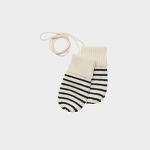 Baby Mittens ecru/navy - Fub