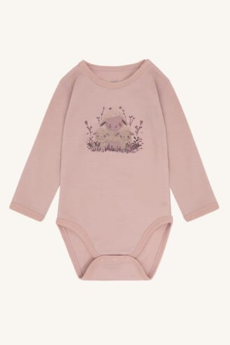 Bo ullbody Sheep dusty rose - Hust & Claire