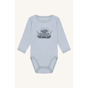 Bo ullbody Sheep baby blue - Hust & Claire
