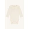 Barbara kragebody ull/bambus ivory - Hust & Claire