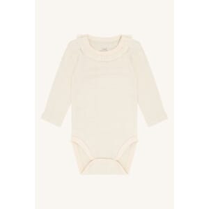 Barbara kragebody ull/bambus ivory - Hust & Claire