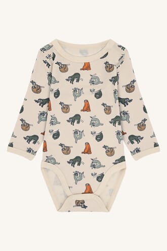 Baloo body ull/bambus Lazy french oak - Hust & Claire