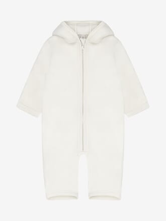Pram Suit Wool Fleece tofu - Huttelihut