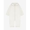 Pram Suit Wool Fleece tofu - Huttelihut