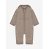 Pram Suit Wool Fleece savannah mel - Huttelihut