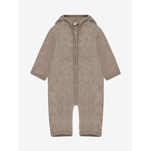 Pram Suit Wool Fleece savannah mel - Huttelihut